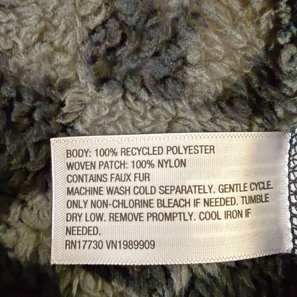 *NEW* Joy Lab Printed High Pile Fleece Jacket - Picture 10 of 10